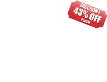43% OFF
