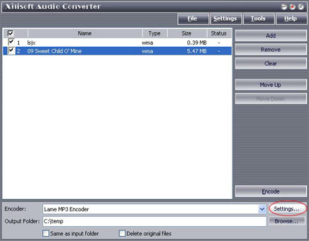convert WMA to MP3