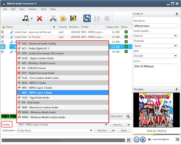 download the new All to MP3 Audio Converter