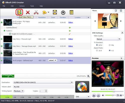 mov to dvd creator software