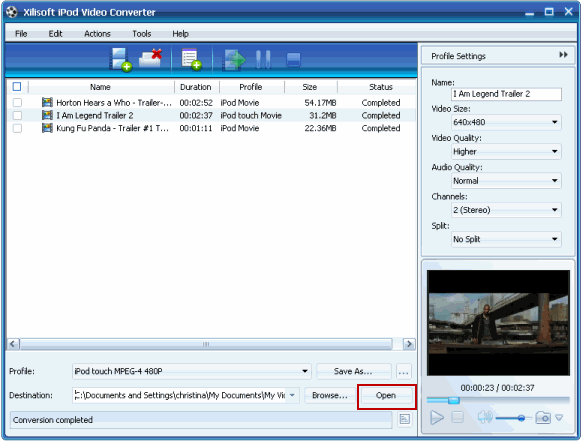 How to put video to iPod