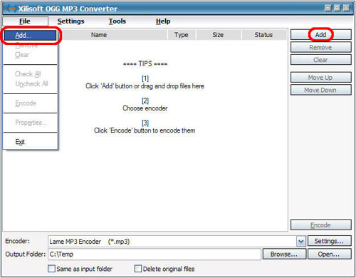 convert ogg to mp3 audiofinder