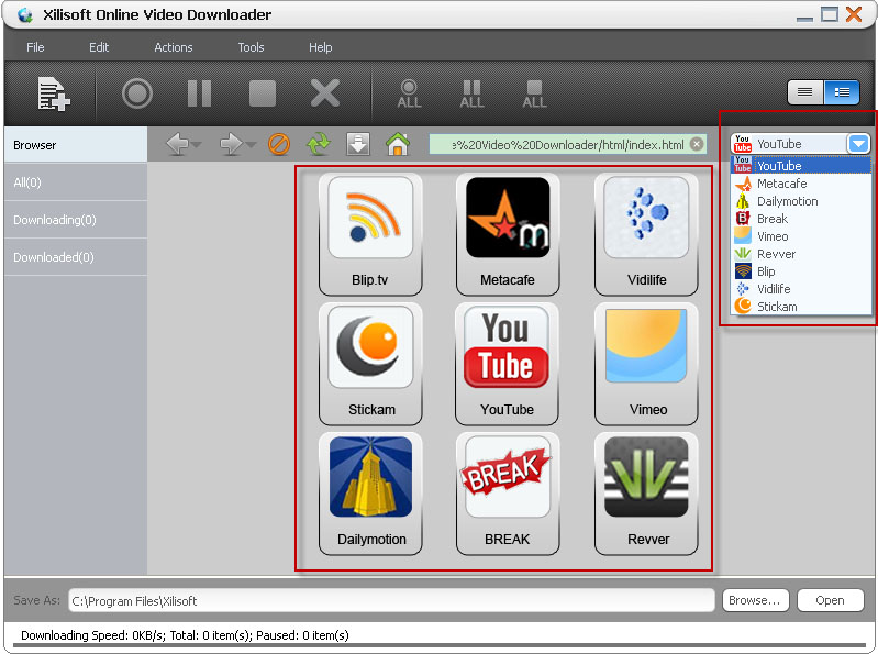 Xilisoft Online Video Downloader