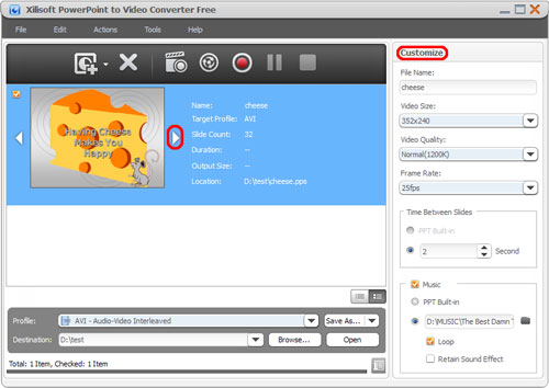 Xilisoft PowerPoint to Video Converter Free