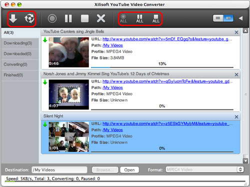 Xilisoft Youtube Video Converter for Mac