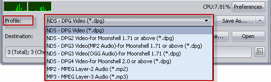 dpg converter, convert mpeg to dpg, dpg tools, how to convert movies to dpg