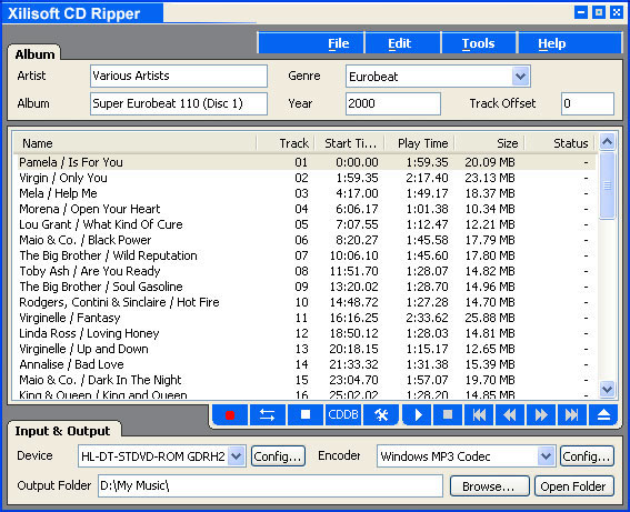 Xilisoft CD Ripper