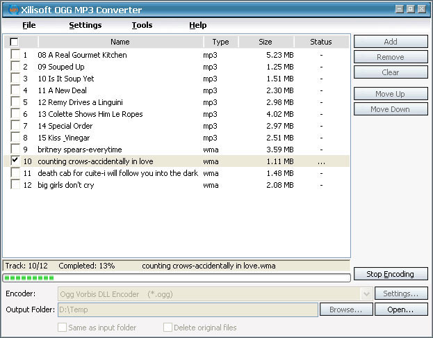 Xilisoft OGG MP3 Converter