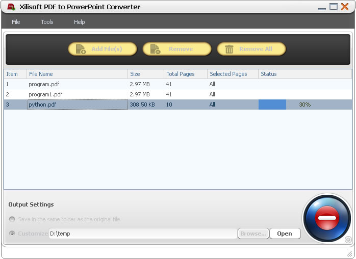 xilisoft pdf to powerpoint converter